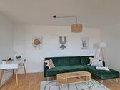 grünes XL-Sofa - 