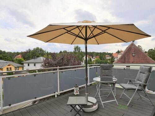ein wunderbarer Dachbalkon - Etagenwohnung mit 45,00 m&sup2; in Langebrück zur Miete