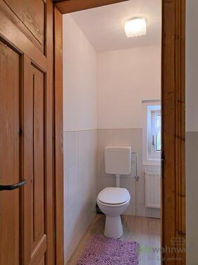 separates WC im Bad - 