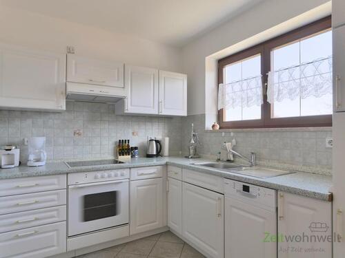 Blick in die Küche - 