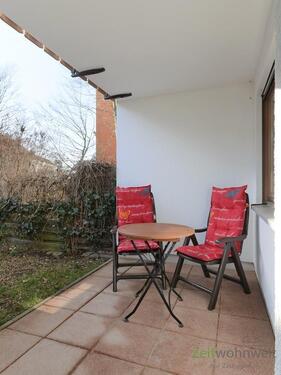 überdachte Terrasse - Etagenwohnung mit 64,00 m&sup2; in Chemnitz zur Miete