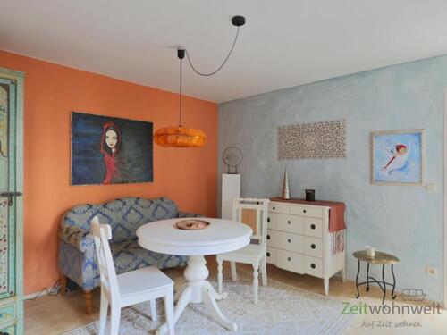 Blick ins Wohnzimmer - 2 Zimmer Etagenwohnung zur Miete in Jena