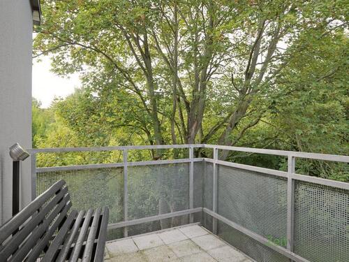 Blick auf den Schlafzimmer-Balkon - 