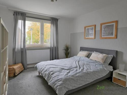 Blick ins Schlafzimmer - 3 Zimmer Etagenwohnung in Kassel