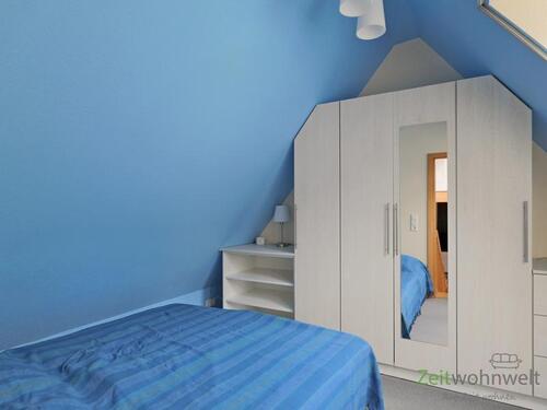 Blick ins Schlafzimmer - 