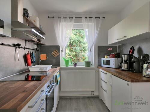 Blick in die Küche - 