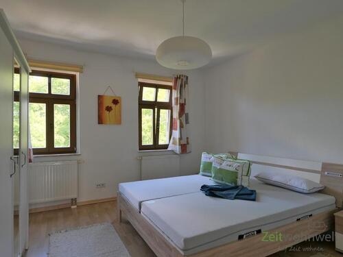 Blick ins Schlafzimmer - 