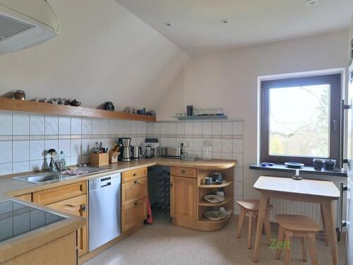 Blick in die Küche - 