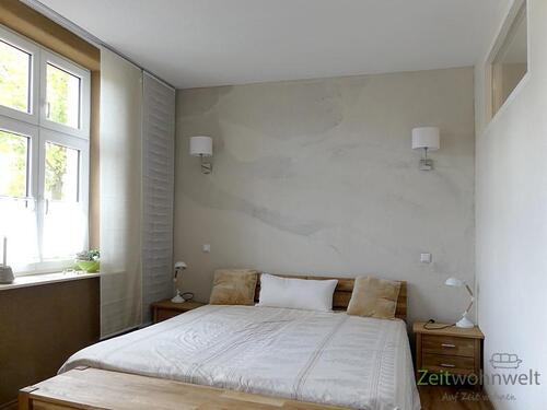 Doppelbett - 1 Zimmer Etagenwohnung zur Miete in Erfurt