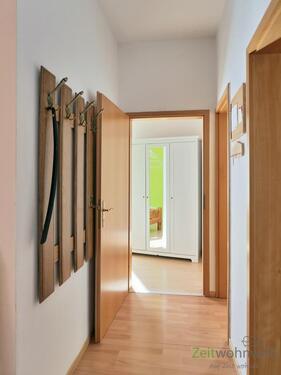 Flurbereich zum Schlafzimmer - Etagenwohnung mit 66,00 m&sup2; in Amt Wachsenburg zur Miete