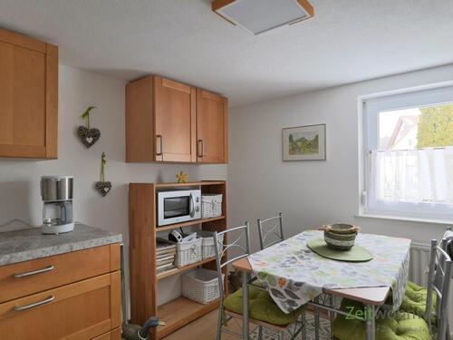 Blick in die Küche - 