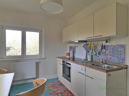neue Einbauküche - 2 Zimmer Etagenwohnung zur Miete in Dresden