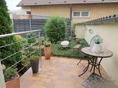Terrasse bei Regenwetter - 