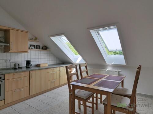 Blick in die Küche - 