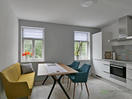 Blick in die Küche - 