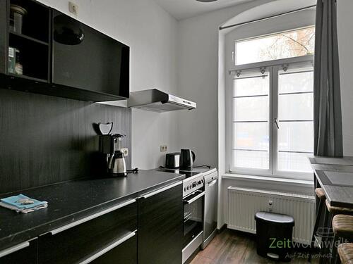 Blick in die Küche - 