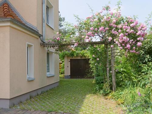 PKW-Stellplatz mit Blumenpracht - 