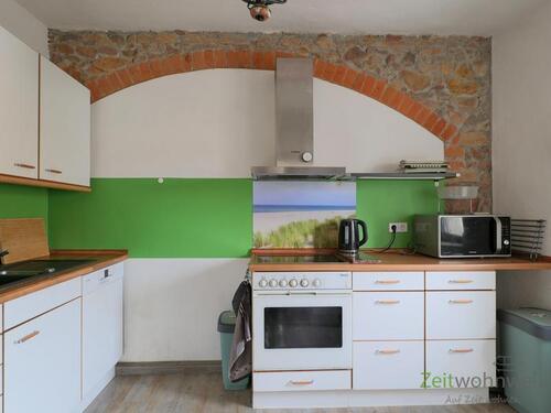 Blick in die Küche - 