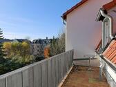 Balkonausblick im November - 2 Zimmer Etagenwohnung in Zwickau