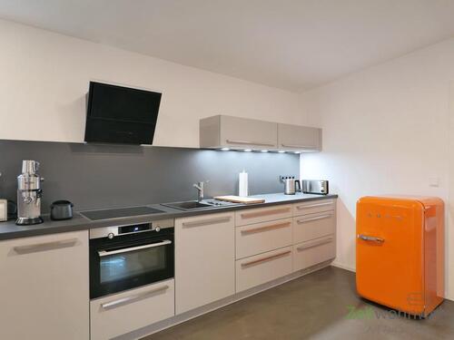 Blick zur Küche - 1 Zimmer Etagenwohnung in Moritzburg