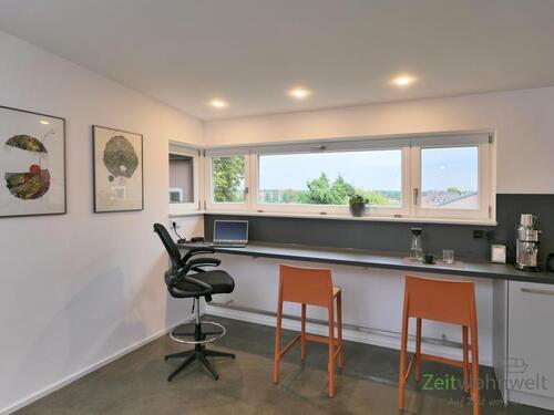 Arbeitsplatz mit Aussicht - 1 Zimmer Etagenwohnung zur Miete in Moritzburg