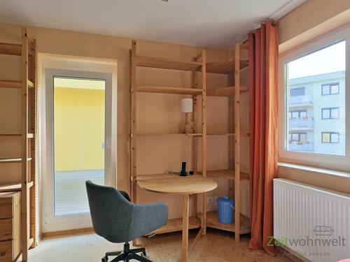 Blick zur Dachterrasse - 