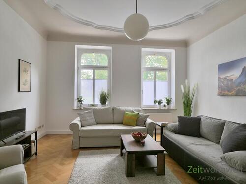 TV, Sessel und Sofas - 2 Zimmer Etagenwohnung zur Miete in Gera