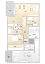 Grundriss_der Etage - 4 Zimmer Etagenwohnung zum Kaufen in Gotha