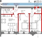 Grundriss - 3 Zimmer Etagenwohnung zur Miete in Gotha