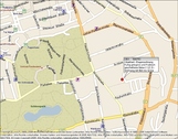 Auszug aus dem Stadtplan - 