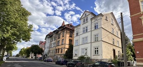 Hausansicht-Nord - 3 Zimmer Dachgeschoßwohnung in Gotha