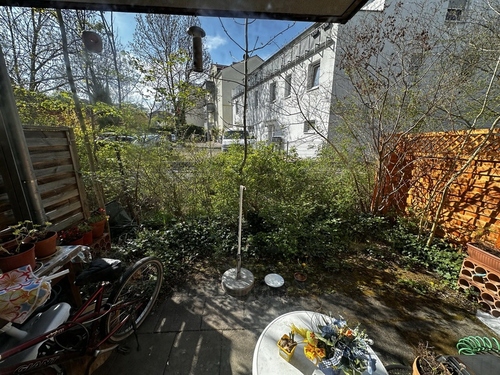 Blick aus dem Wohnzimmer - 