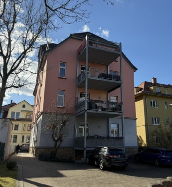 Rückansicht - 4 Zimmer 4- Zimmerwohnung in Gotha