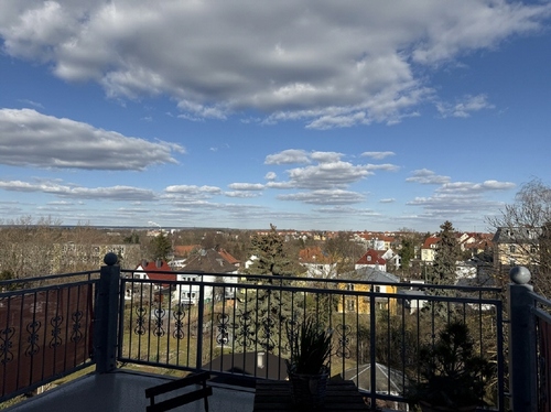 Blick vom Balkon - 