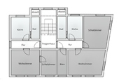 Grundriss - 16 Zimmer Mehrfamilienhaus, Wohnhaus zum Kaufen in Gotha
