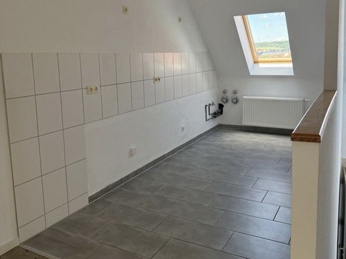 offene Küche - 3 Zimmer Maisonettenwohnung in Gotha