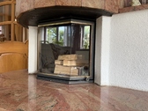 Kamin im Wohnzimmer - 