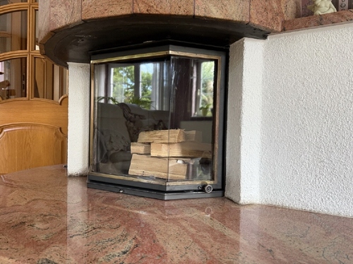 Kamin im Wohnzimmer - 