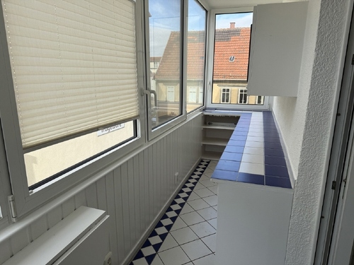 Loggia an der Küche - 