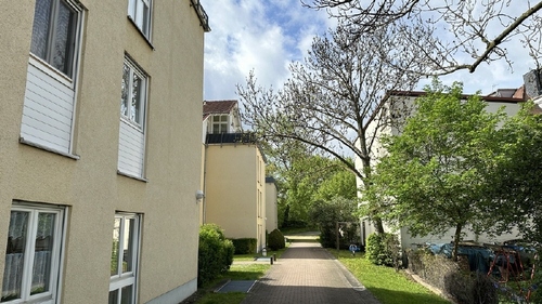 Blick in die Wohnanlage - 