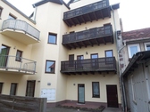Hauseingang auf der Hofseite - 
