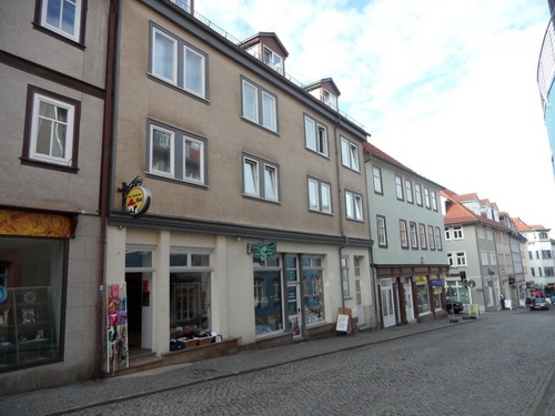 Gewerbeeinheit in 1B-Fußgänger-Lage - Geräumiges Ladengeschäft in der Querstrasse von Gotha