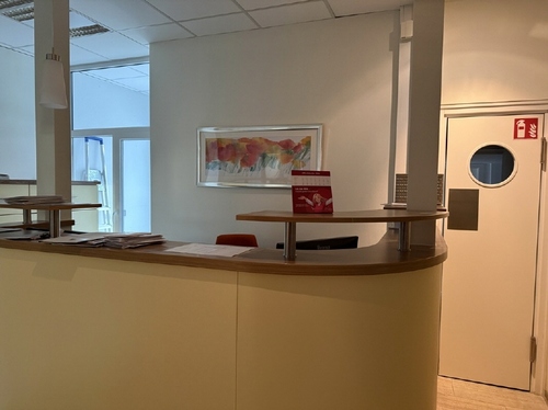 Tresen vor der Umkleide - 