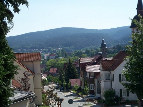Ausblick über die Waldstraße - 