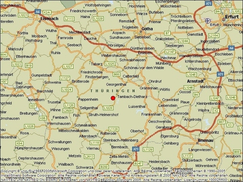 mitten im Thüringer Wald - 