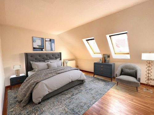 So könnte Ihr Schlafzimmer aussehen erstellt von KI - 