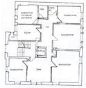 Grundriss der Wohnung - 4 Zimmer 4- Zimmerwohnung zur Miete in Gotha