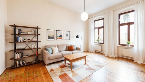 Wohnzimmer Bild 3 - (Einrichtungsvorschlag KI generiert) - 