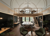 Coworking mit Zwischengeschoss(Einrichtungsbeispiel KI generiert) - 4 Zimmer Büro in Ludwigsfelde