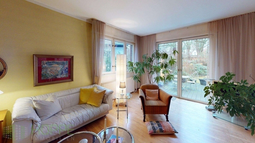 Wohnzimmer Perspektive 1 - 6.5 Zimmer Einfamilienhaus zum Kaufen in Berlin